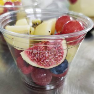 coupe de fruits frais